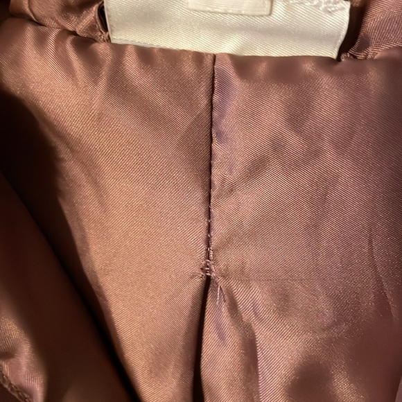 Style & Co. “Teddy” Hoodie Mauve Jacket Sz L/XL - Picture 7 of 8